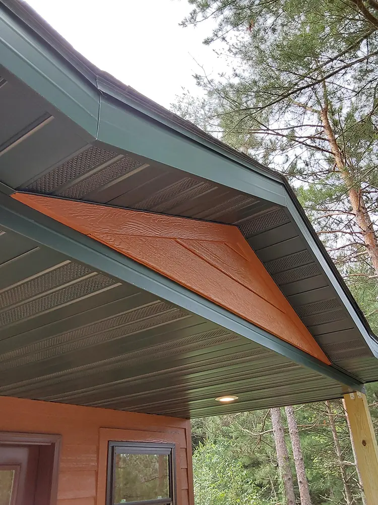 | Troyer Roofing and Construction dark-soffit-fascia