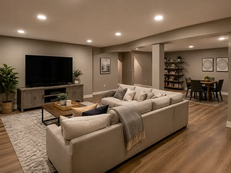 windowless-finished-basement